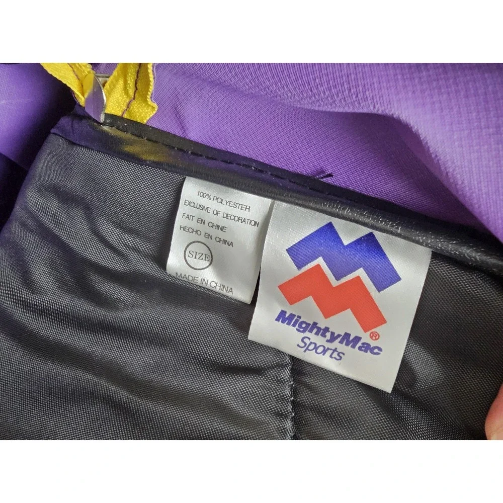 LSU Tigers Backpack NCAA College Book Bag MightyMac Sports Polyester School Bag